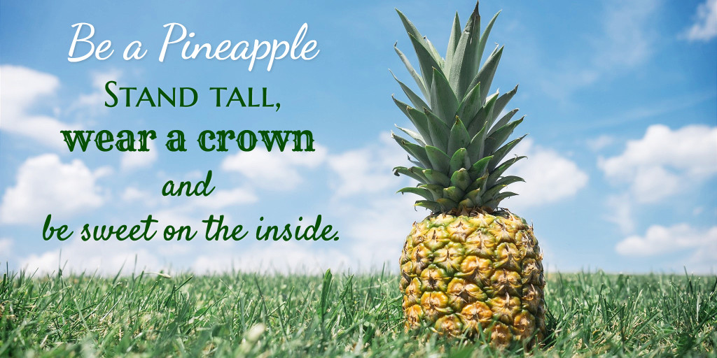 Stand tall and wear a crown