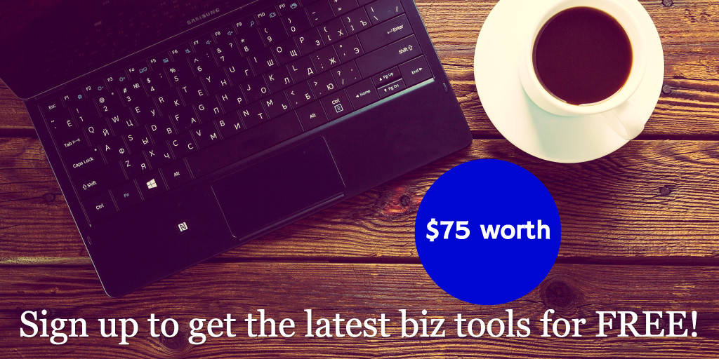 Sign up to get biz tools for free