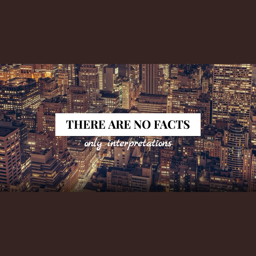 There Are No Facts Templates Stencil