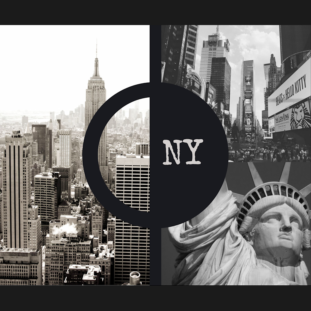 The city of New York | Templates | Stencil