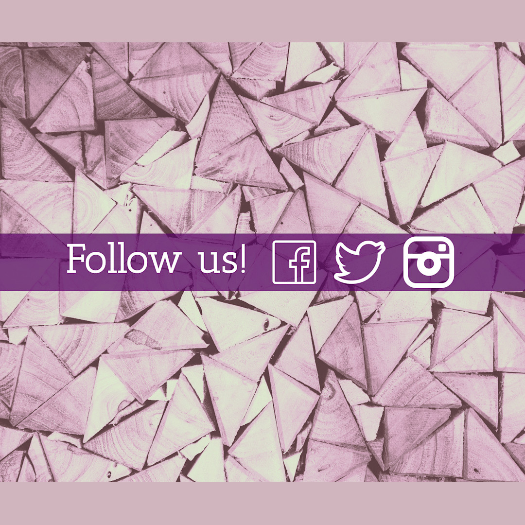 Follow us on social media Templates Stencil