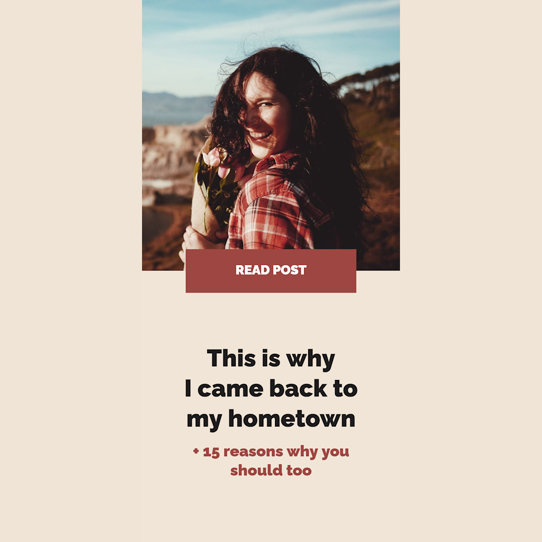 Pinterest post template for bloggers | Templates | Stencil