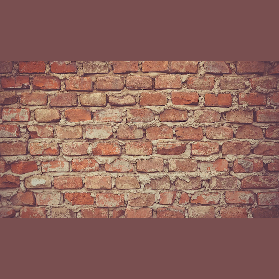 Old Brick Wall - Zoom Virtual Background | Templates | Stencil