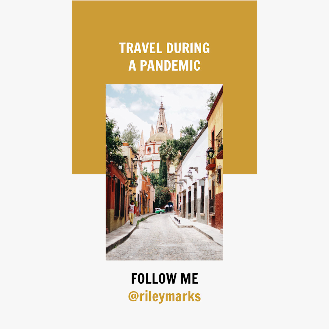 Download "Follow me" social media template for travelers | Templates | Stencil