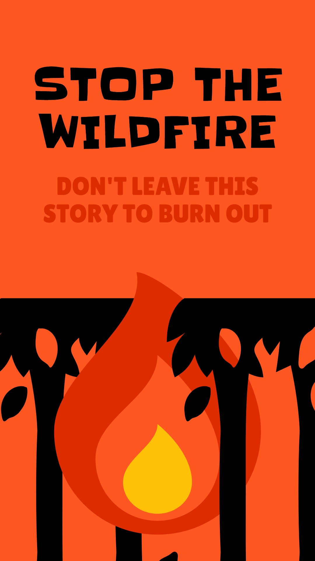 Stop the wildfire - awareness