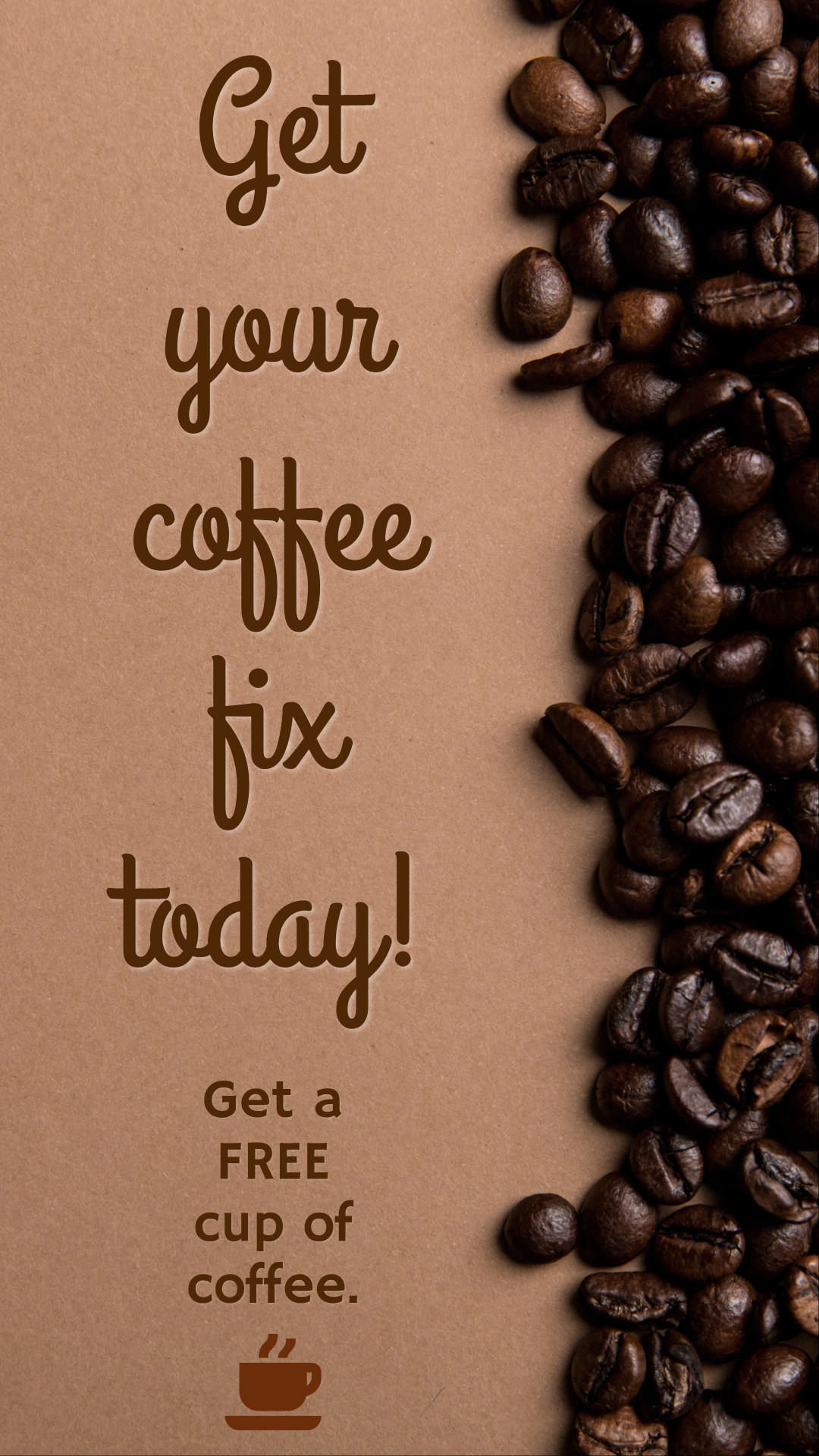 Get your coffee fix today