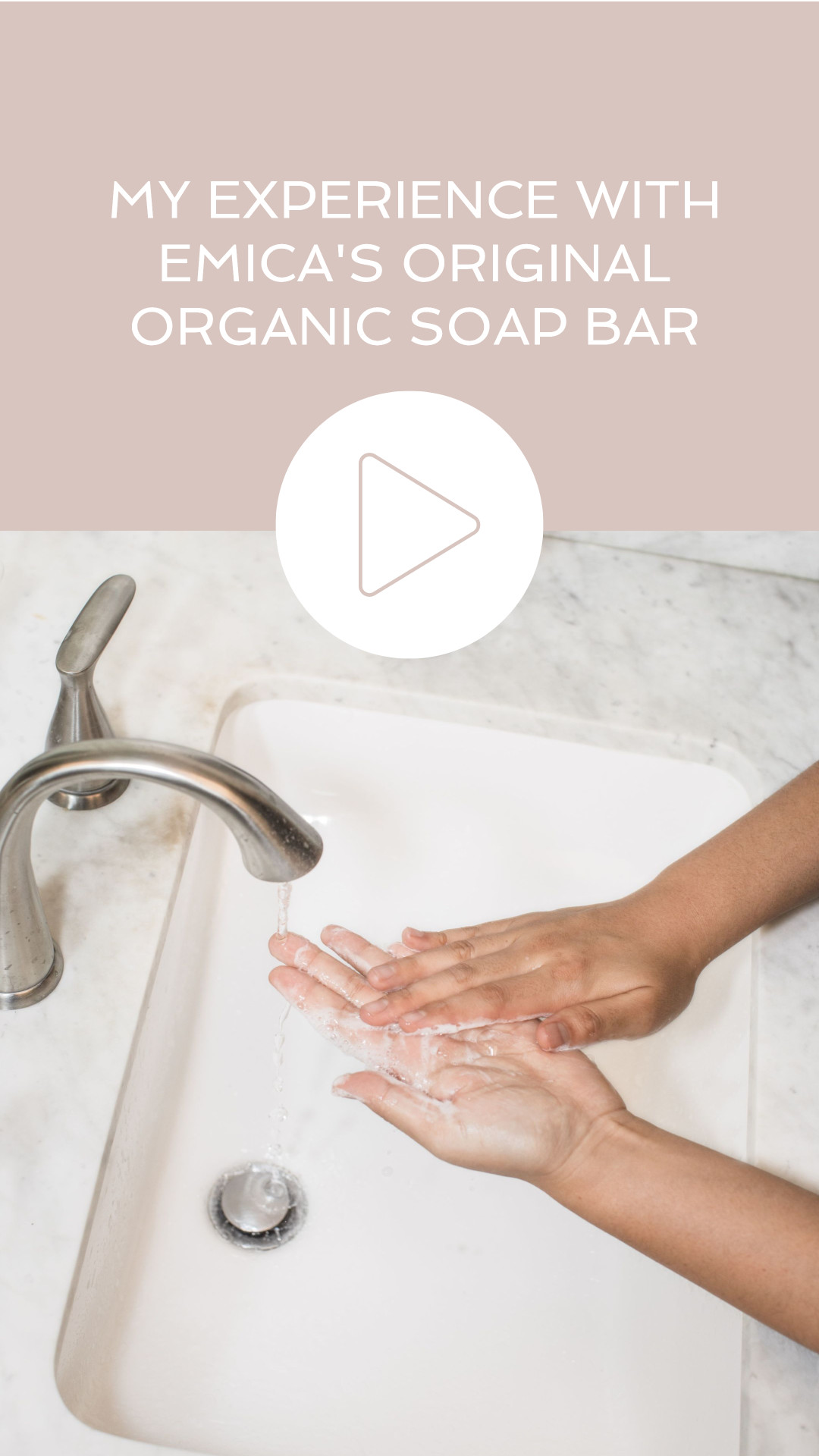 Organic cosmetics and soap bars template design