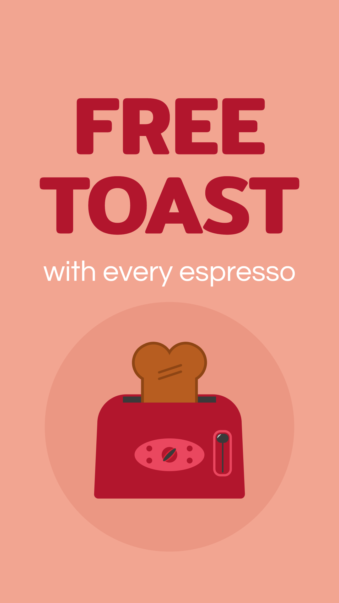 Free toast with every espresso