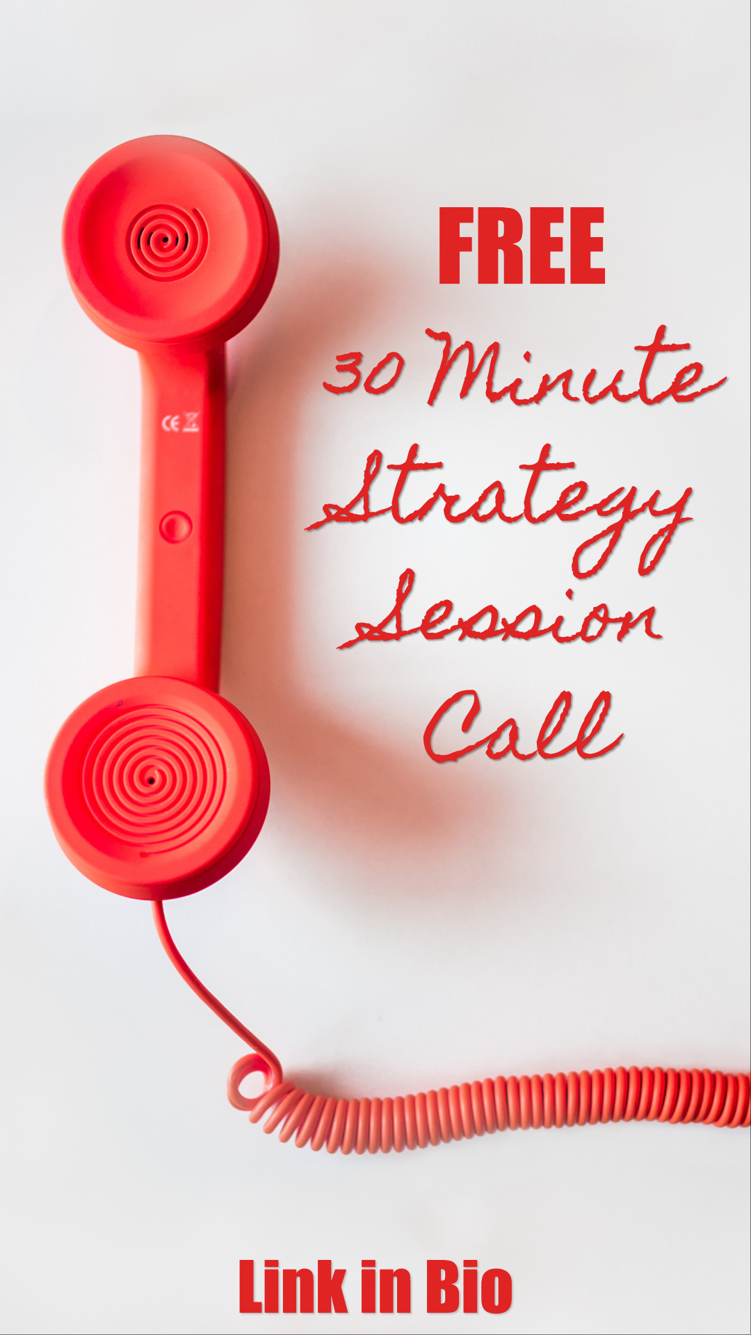 Free 30 minute strategy session call
