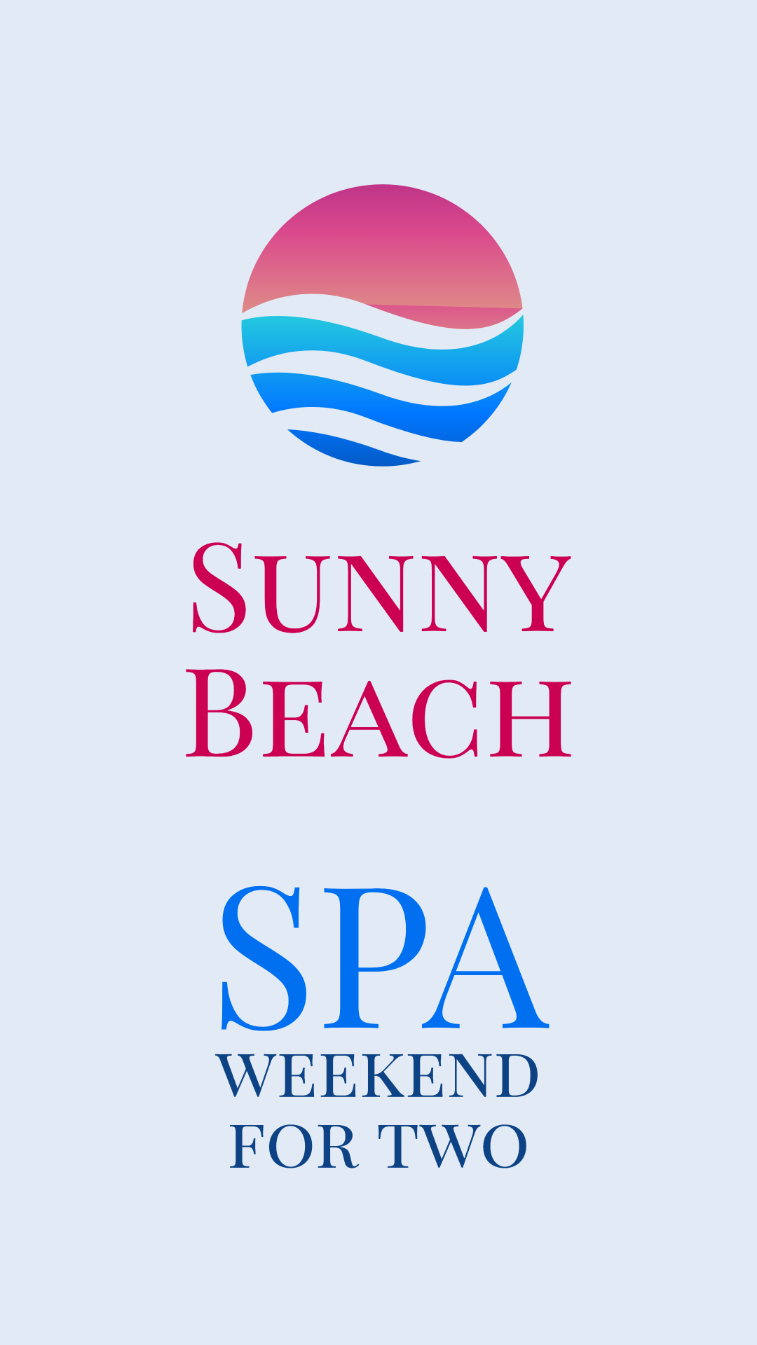 Sunny beach spa weekend