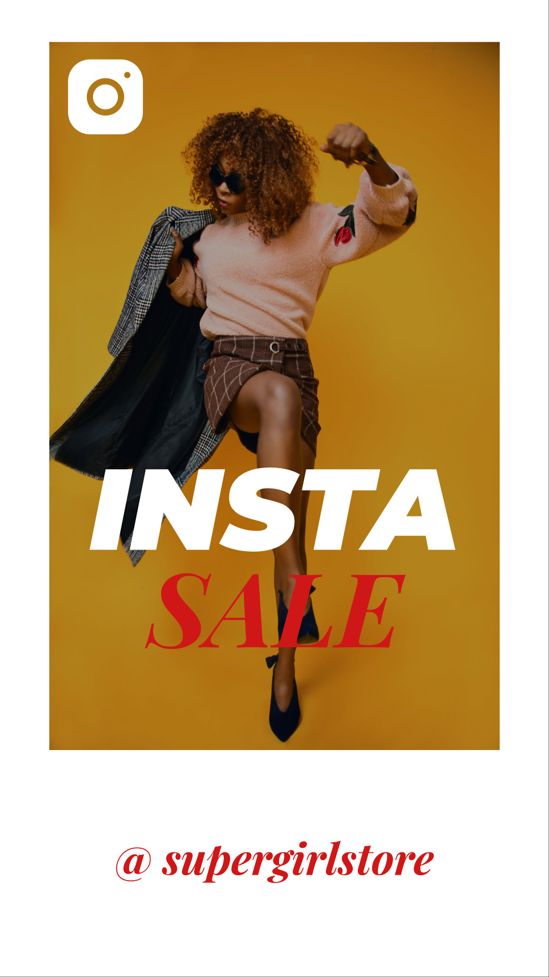 Insta sale supergirl store