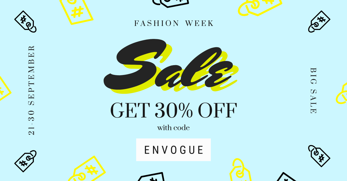 Fashion week - sale