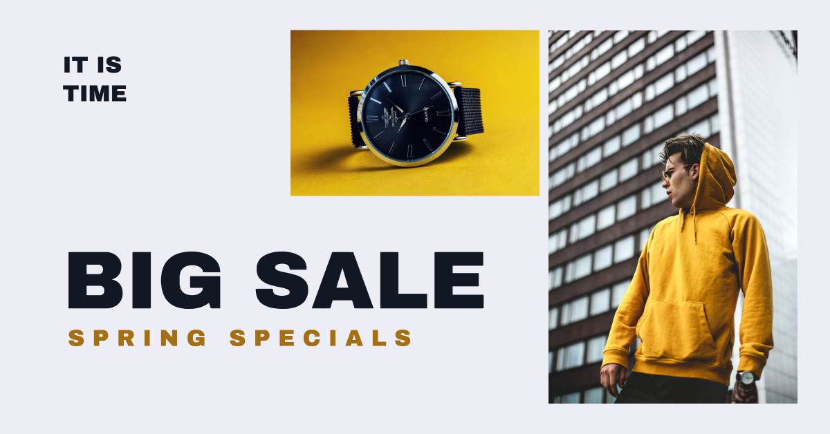 Spring Specials: Big Sale