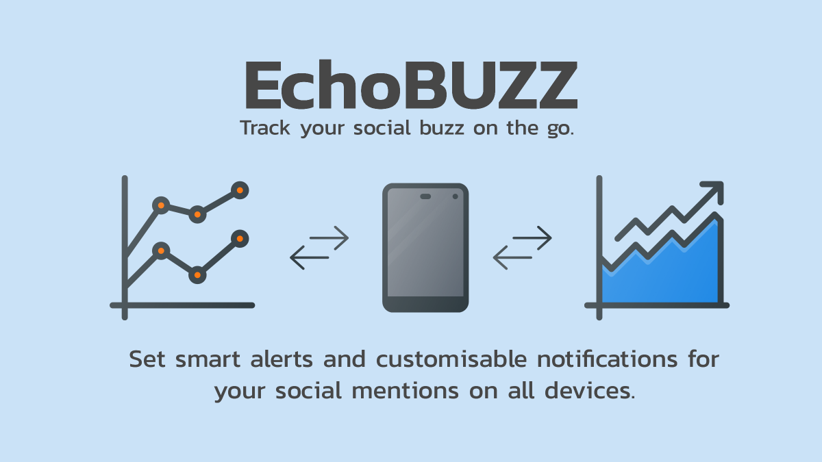 Track your social buzz on the go