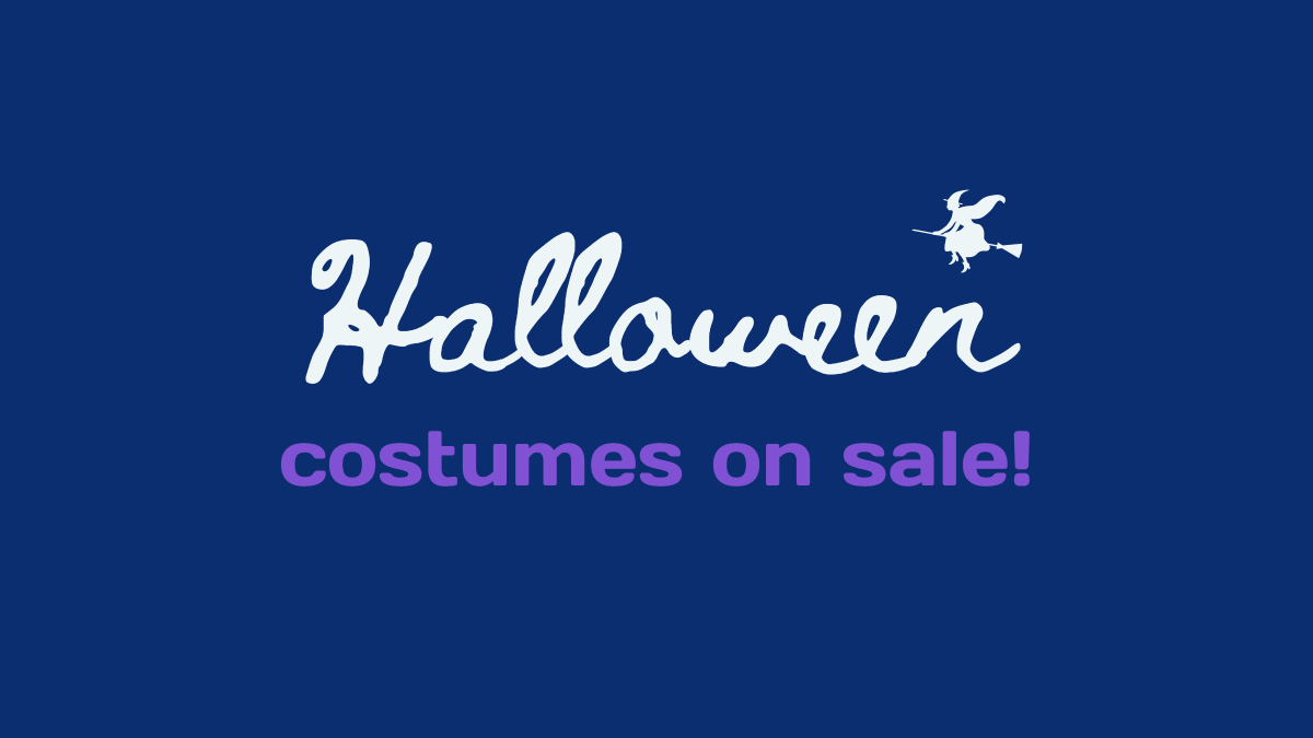 Halloween costumes on sale