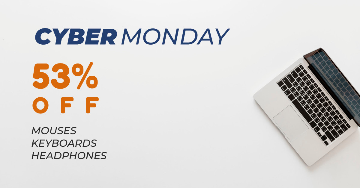 Cyber Monday 53% off