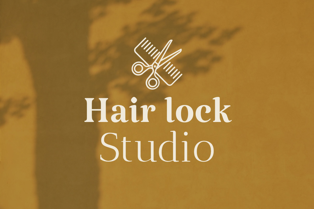 Hair Lock Studio - Logo Design