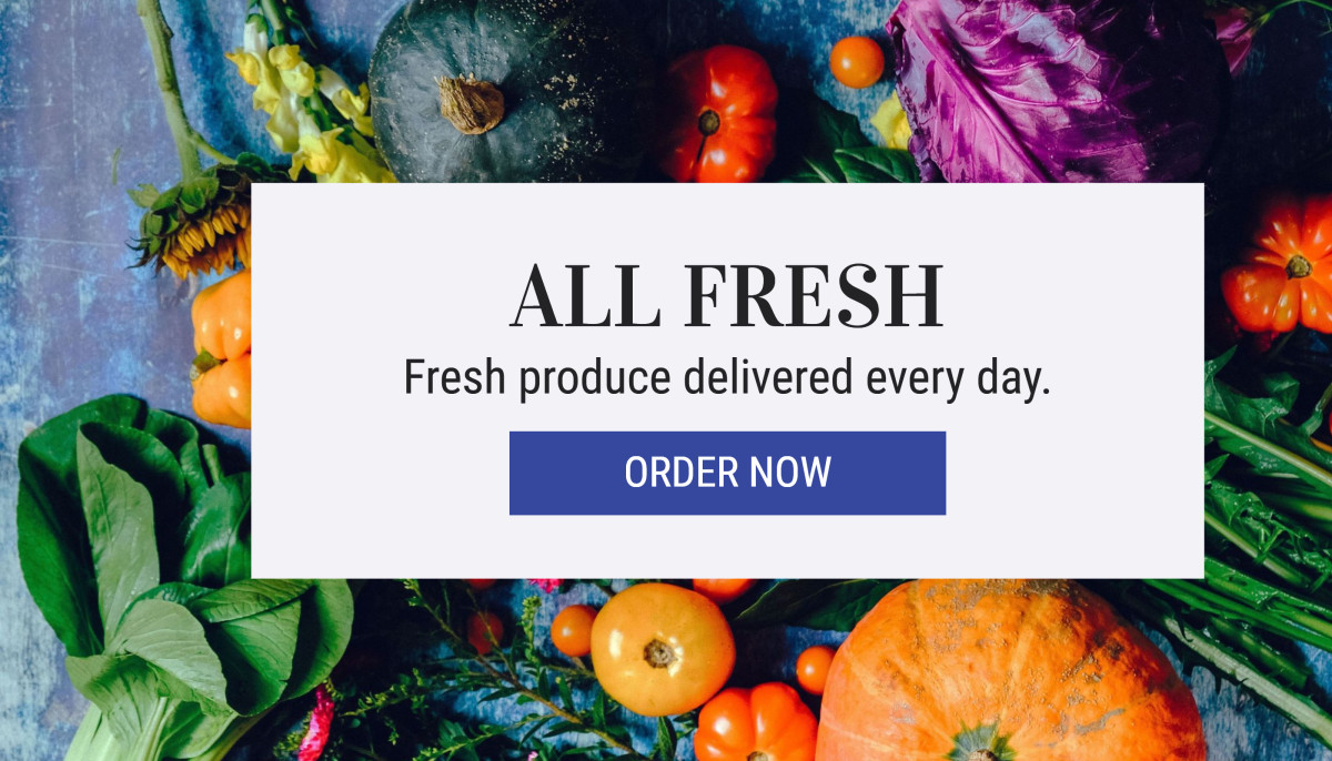 Fresh Produce Delivered Every Day