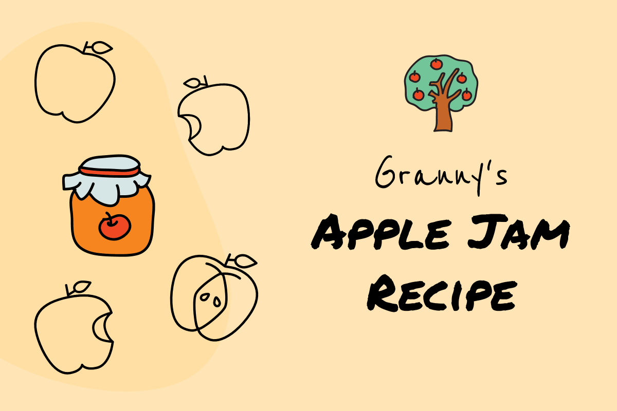 Granny's apple jam recipe