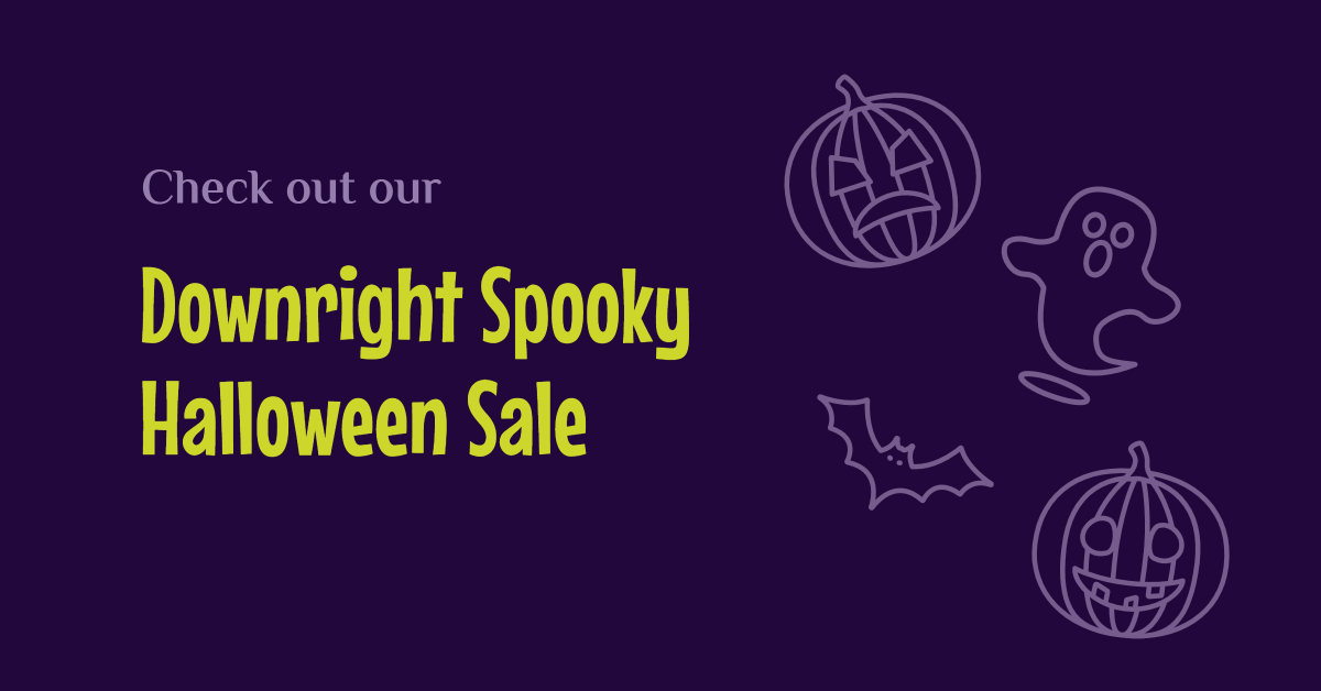 Downright spooky Halloween sale