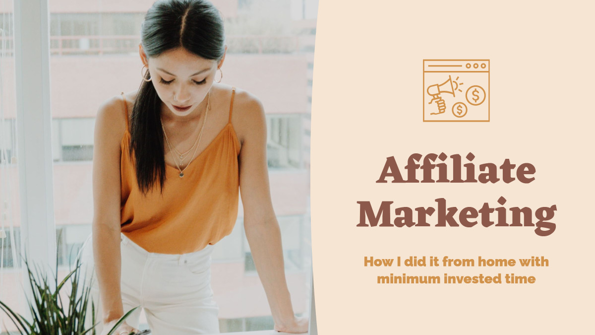 Template design for affiliate marketers