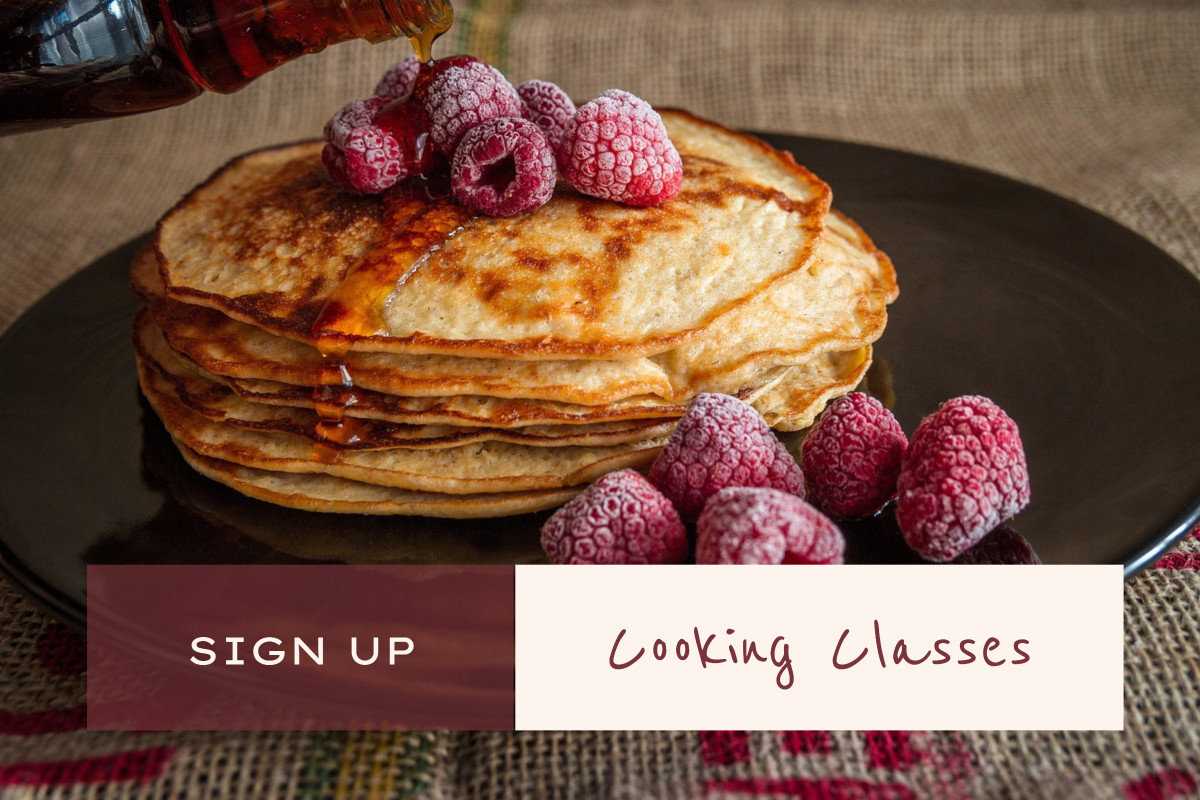 Cooking classes template design