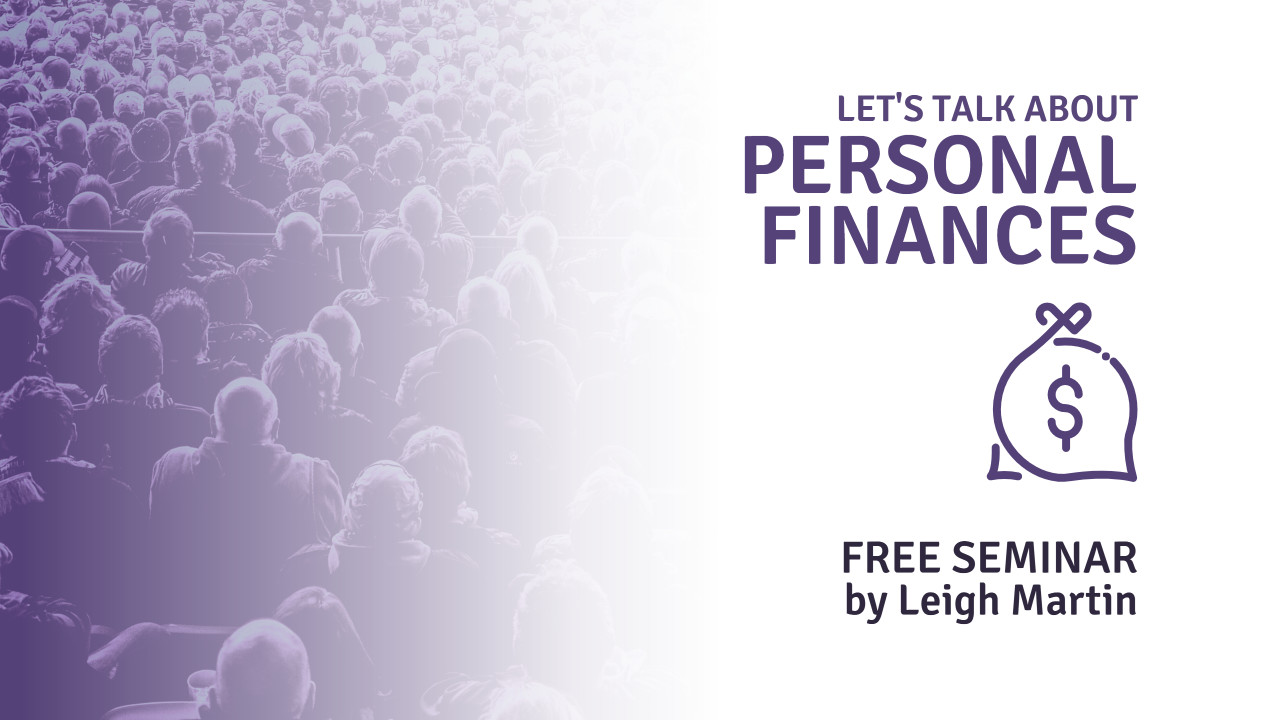 Let's talk about personal finances