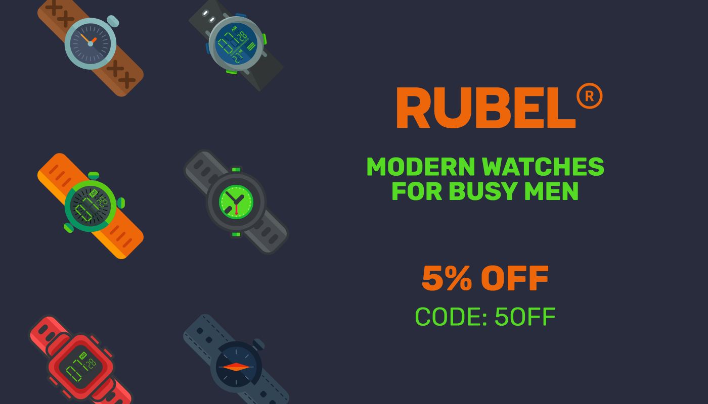 Rubel - Modern watches for busy men