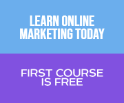 Learn Online Marketing Today - First course is free