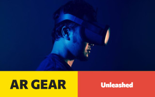 AR gear and tech advertisement