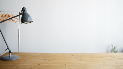 Lamp On Desk - Zoom Virtual Background
