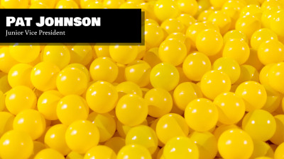 Yellow Balls - Zoom Virtual Background