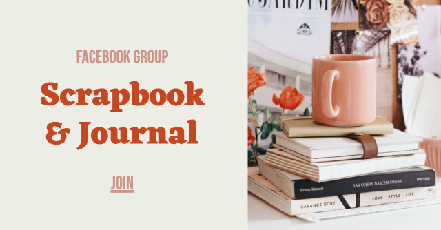 Scrapbook & Journal - Facebook group social template design