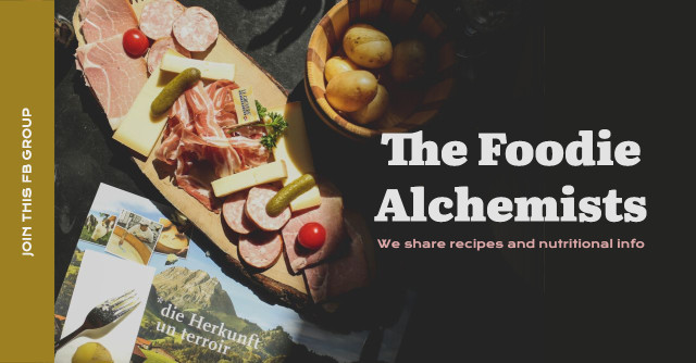 Facebook group cover design template for foodies
