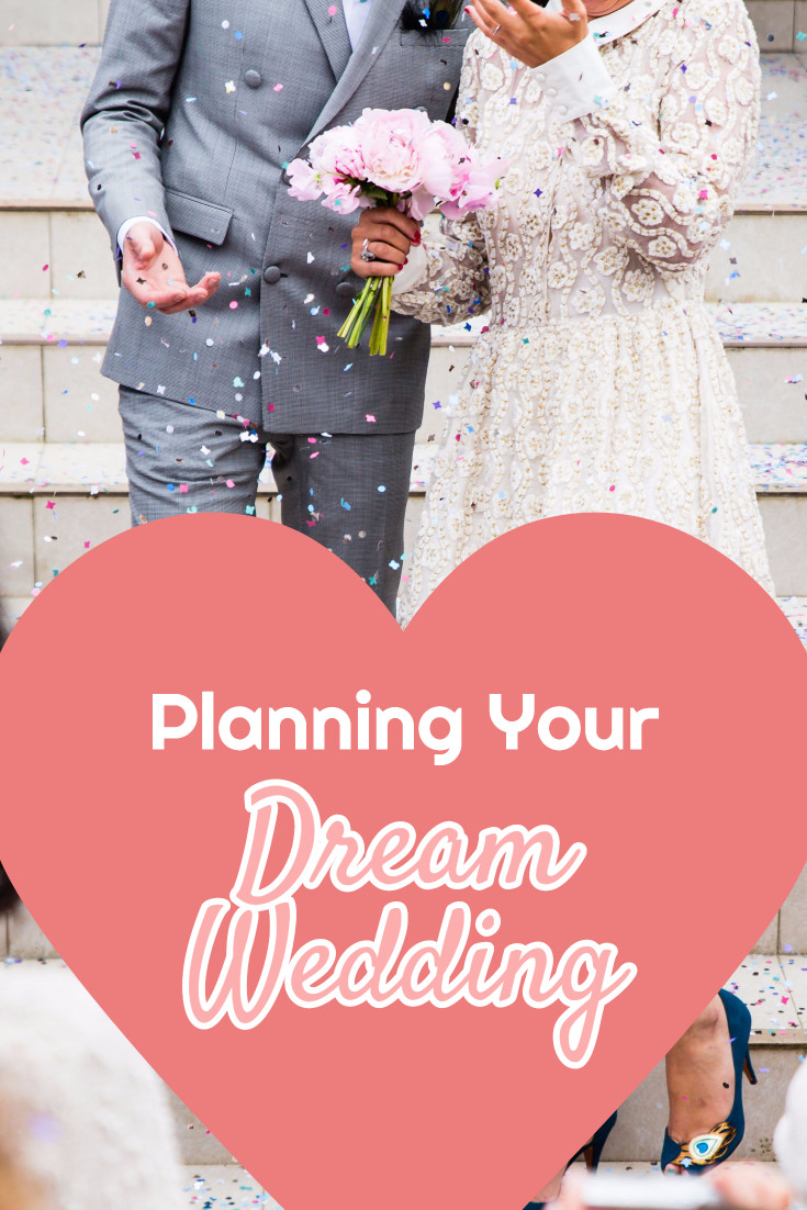 Planning your dream wedding Templates Stencil