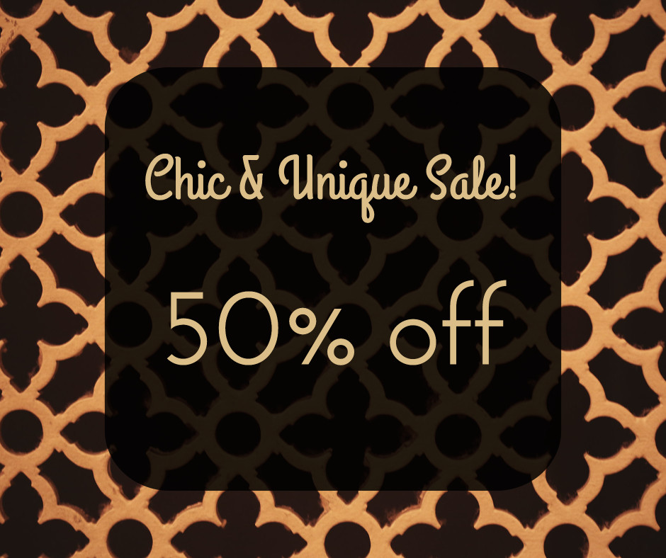 Chic & unique sale