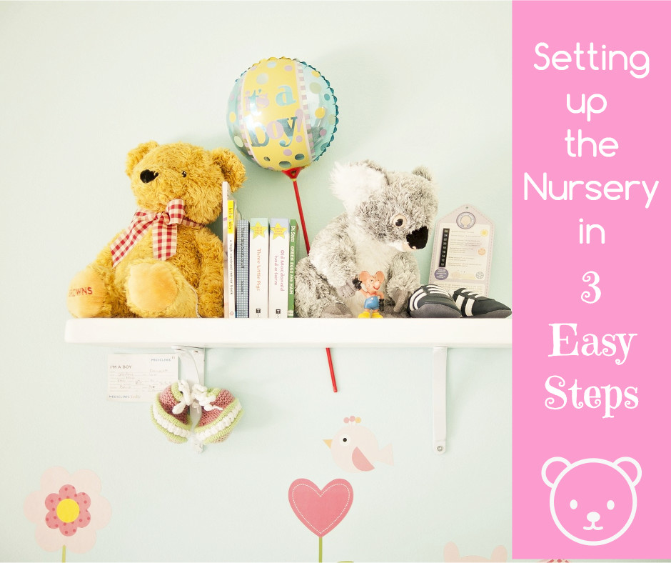 Set up the nursery in 3 steps