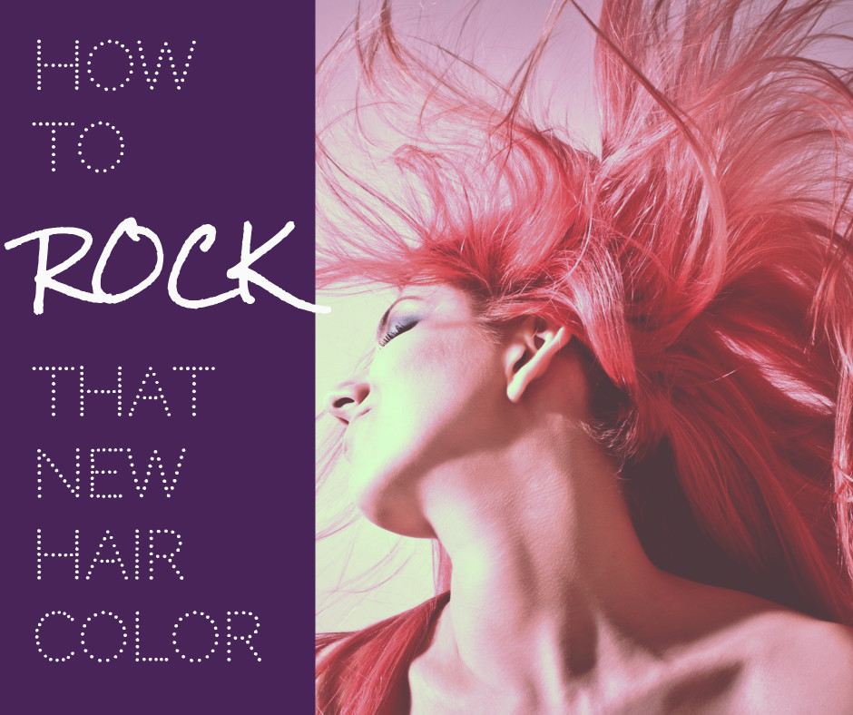 How to rock new hair color