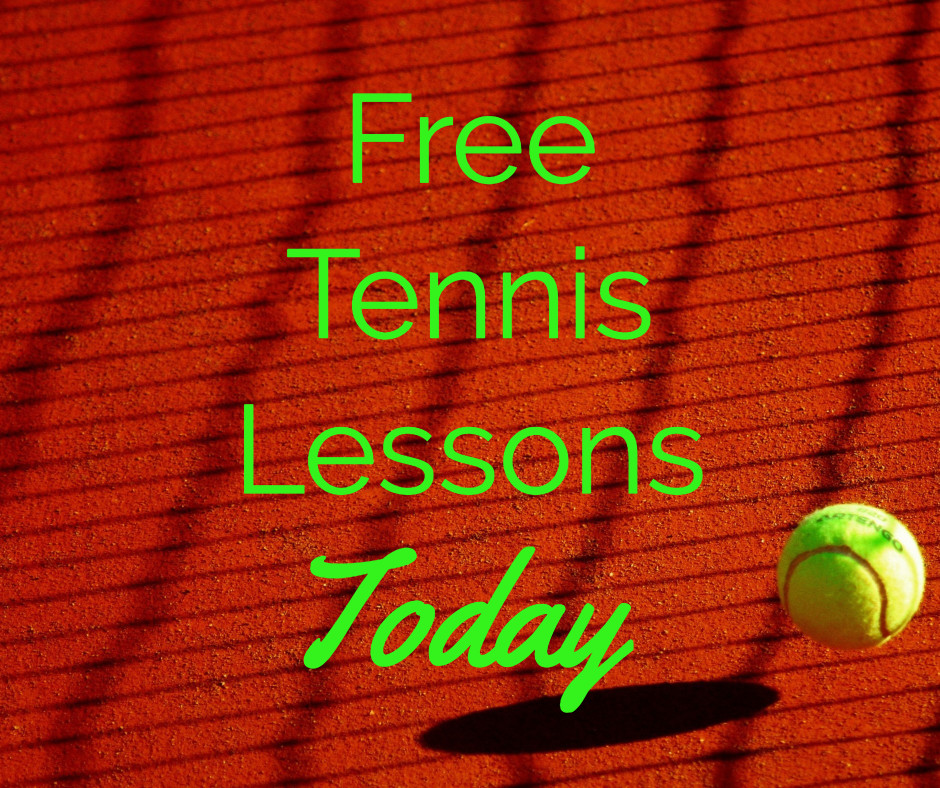 Free tennis lessons