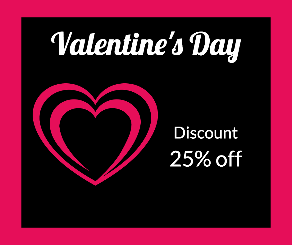 Valentine's day discount