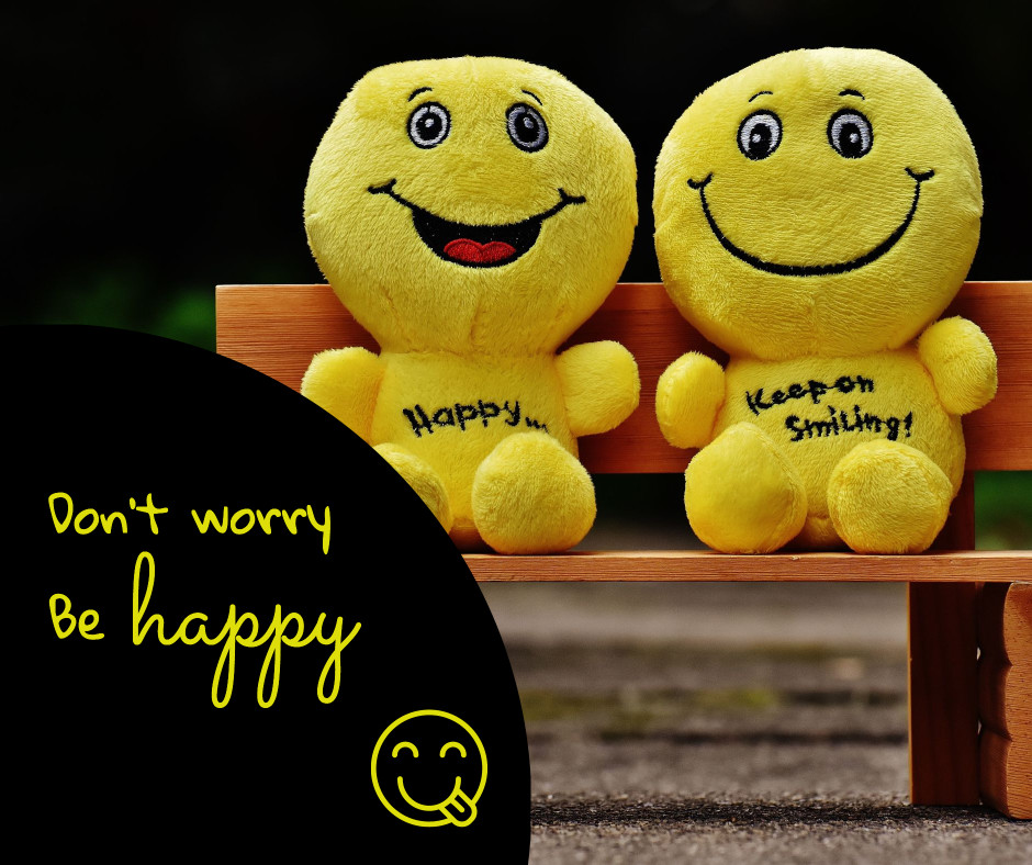 Dont Worry Be Happy Templates Stencil 