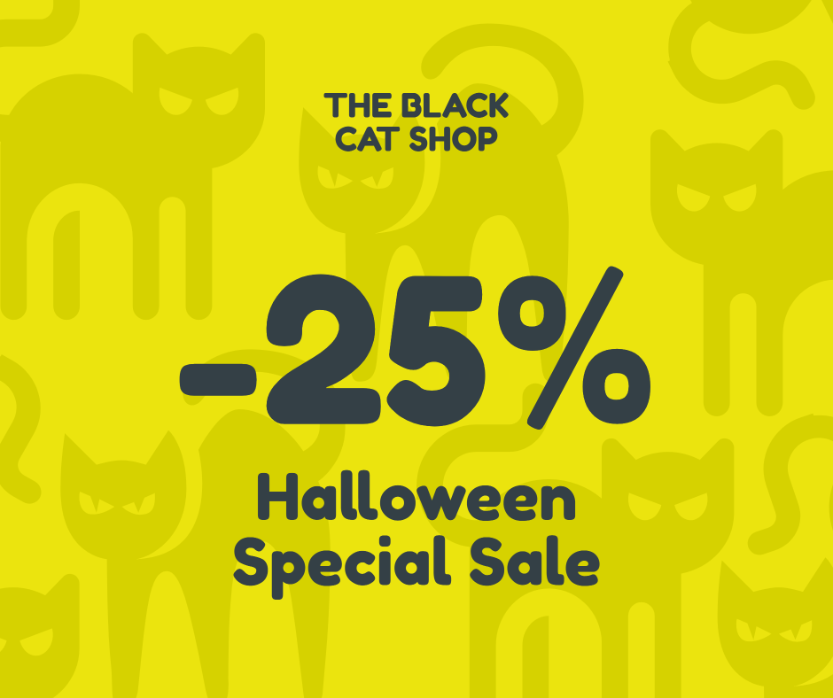 The black cat shop - Halloween Special sale