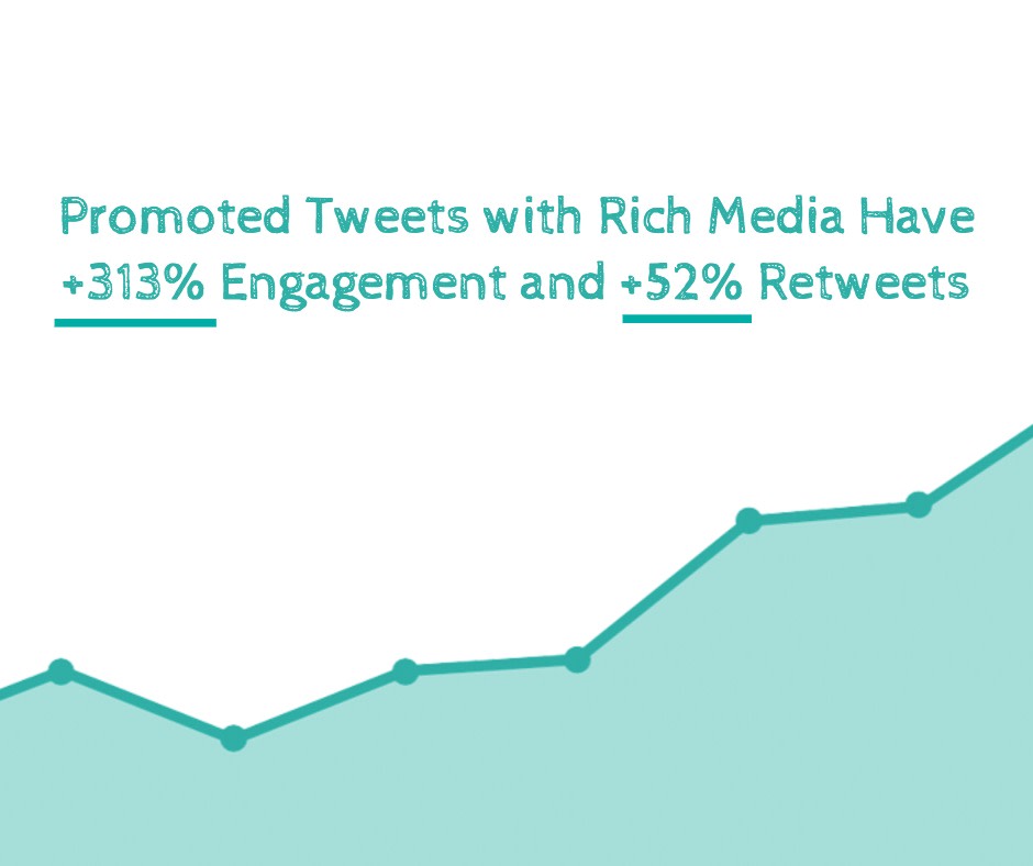Promoted tweets with rich media