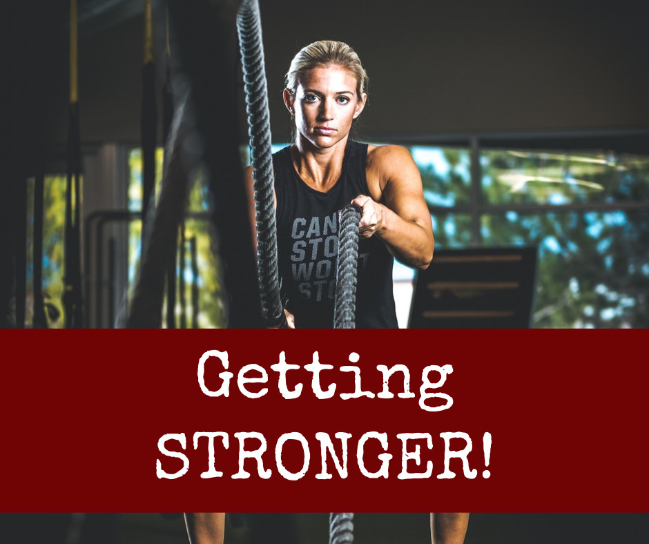 Getting stronger and stronger