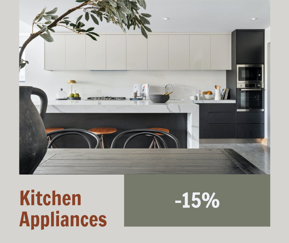 Kitchen appliances promotion template