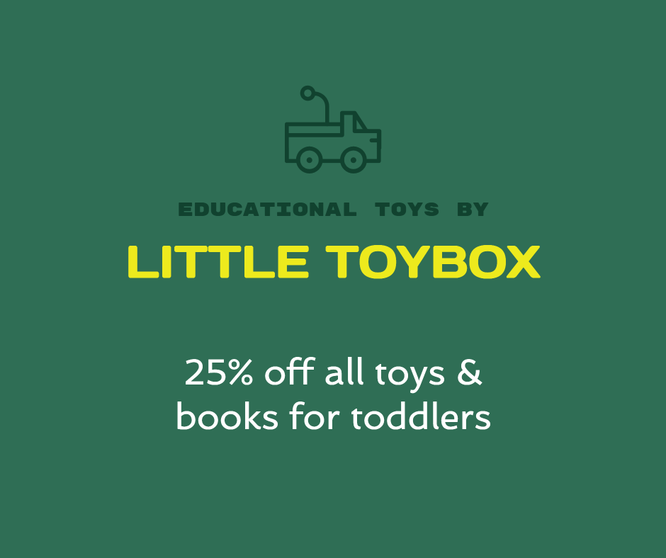 Educational toys by Little Toybox are 25% off