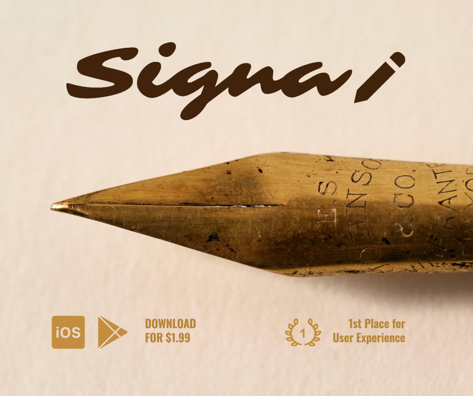 Signal - 1st place for User Experience