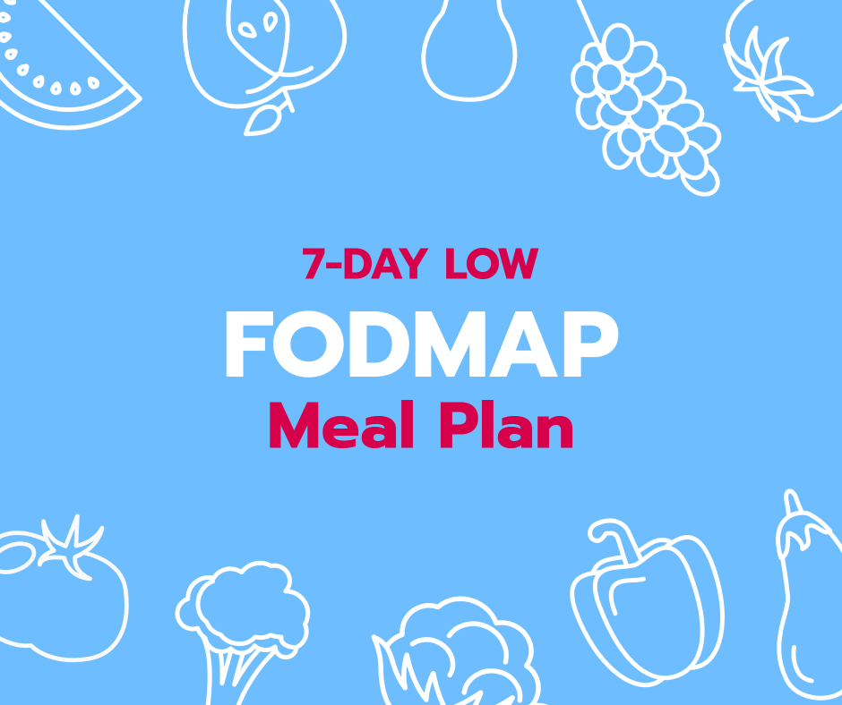 7-day low fodmap meal plan