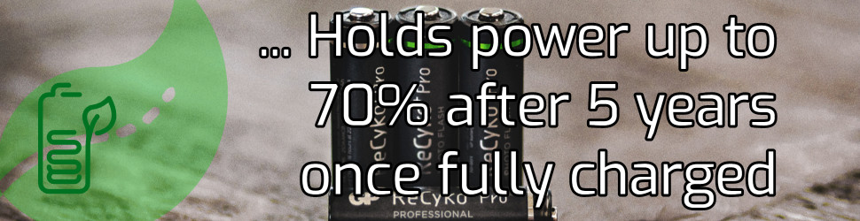 recyko pro polnilna baterija