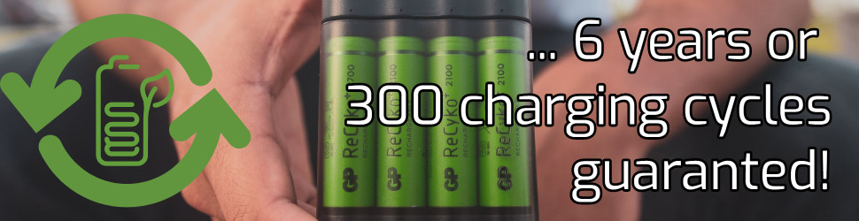 recyko + rechargable power batteries